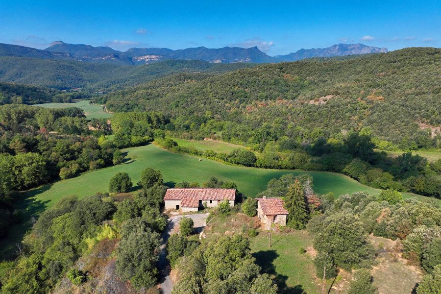 Finca rústica amb masia a Sant Iscle de Colltort (Sant Feliu de Pallerols/La Garrotxa)