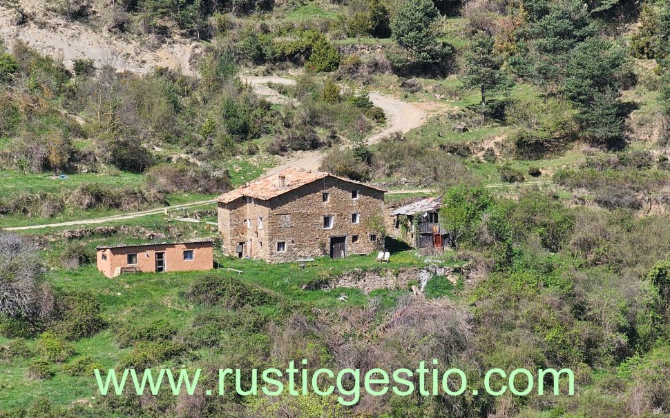 Finca rústica amb Castell i diverses masies a Les Llosses (Ripollès)