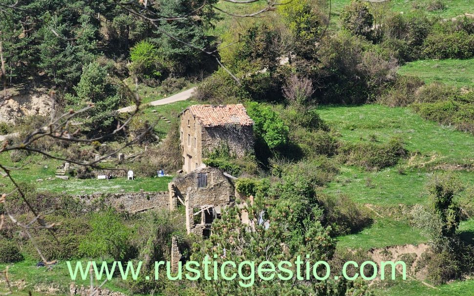 Finca rústica amb Castell i diverses masies a Les Llosses (Ripollès)