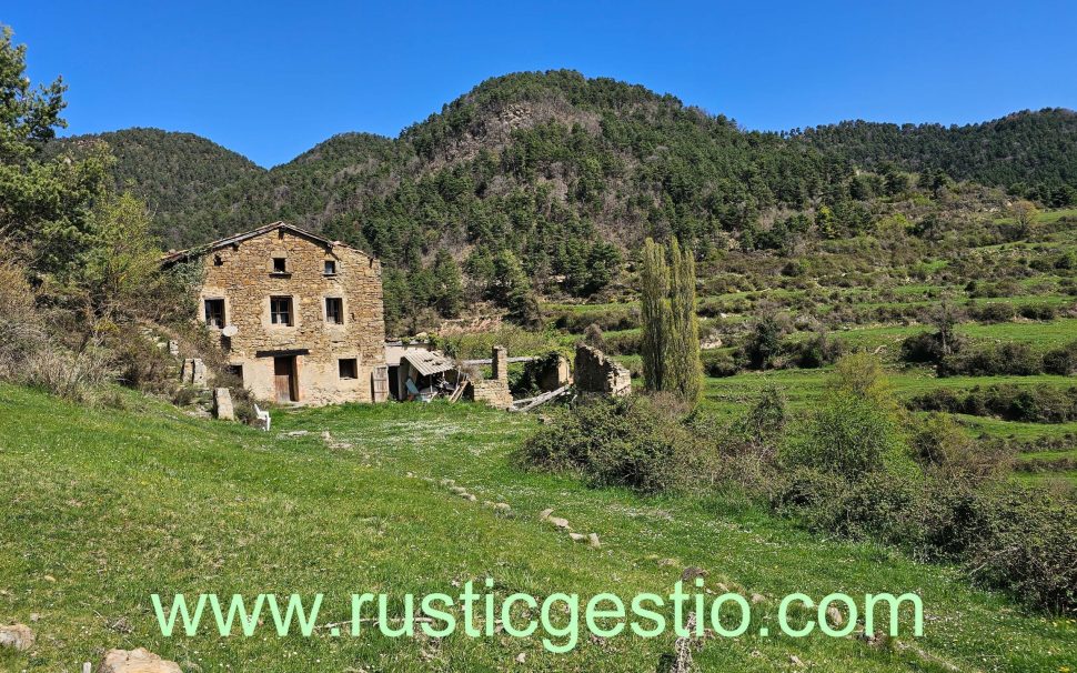 Finca rústica amb Castell i diverses masies a Les Llosses (Ripollès)