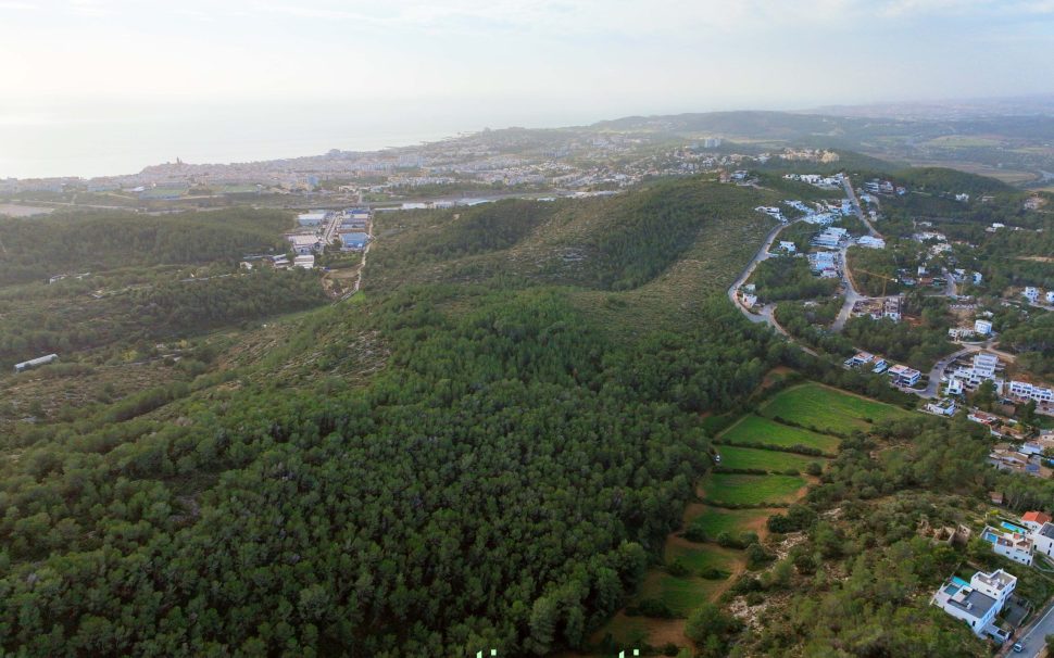 Finca rústica con masía en ruinas en Sitges (Barcelona)